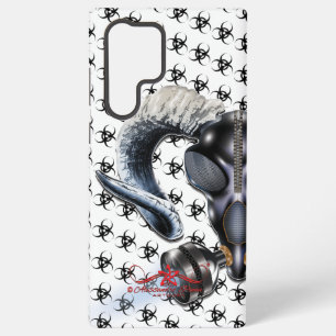 BW! BIOHAZARD-WARNUNG! TOTENKOPF SAMSUNG GALAXY HÜLLE