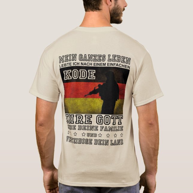 BW Veteranen T-Shirt (Rückseite)