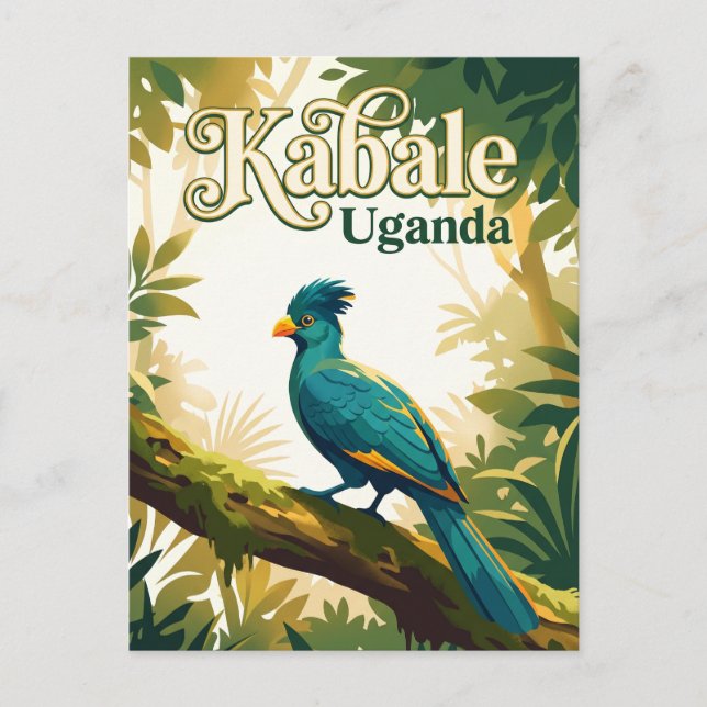 Bwindi Impenetrable Forest Uganda ->  Bwindi Undur Postkarte (Vorderseite)