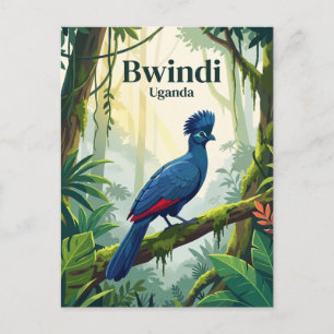 Bwindi Impenetrable Nationalpark Uganda Postkarte