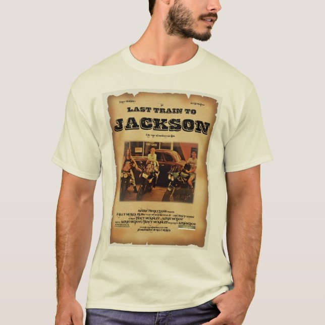 bwom Jackson-Plakat T-Shirt (Vorderseite)