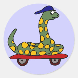 BX - Funny Boa Skateboarding Stickers