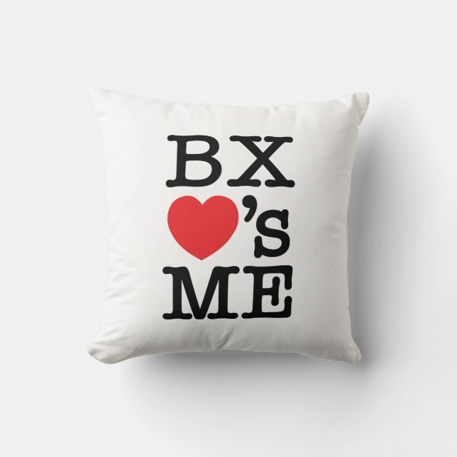 BX hat ME Kissen (Vorderseite)