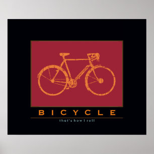 by-bike ; that's how I roll Poster