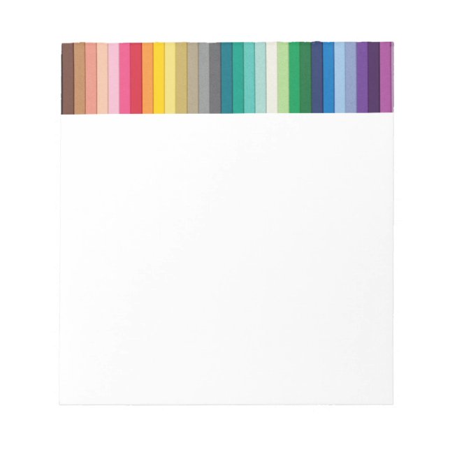 BYB2 SOLID STRIPES WALLPAPER-BACKGRUNDS FARBIG NOTIZBLOCK (Vorderseite)