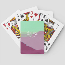 Bycicle Vaporwave Ästhetische Karten Spielkarten
