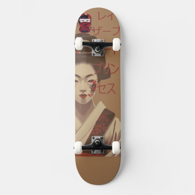 BYDECEPTION ORIGINAL SAMURAI PRINCESS #1 SKATEBOARD (Vorderseite)