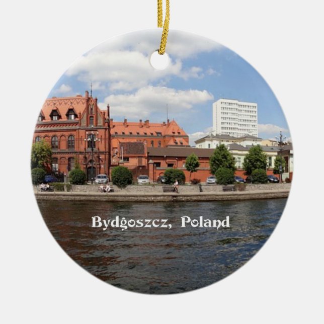 Bydgoszcz, Polnische Stadt Keramik Ornament (Vorne)