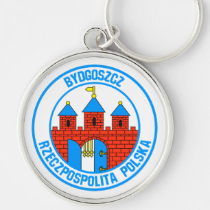 Bydgoszcz RundEmblem Schlüsselanhänger