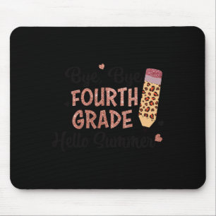 Bye 4. Klasse Hallo Sommer letzten Tag der Schule Mousepad
