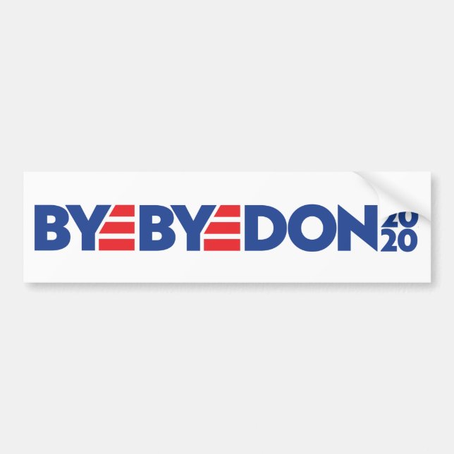 BYE BYEDON AUTOAUFKLEBER (Vorne)
