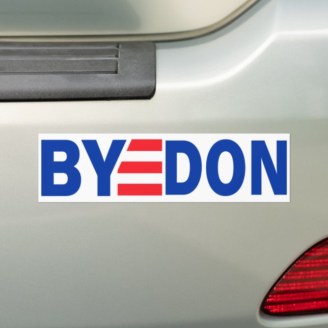 Bye Don 2020 Vorsitzender Joe Biden Anti-Trump Autoaufkleber (Auf Auto)