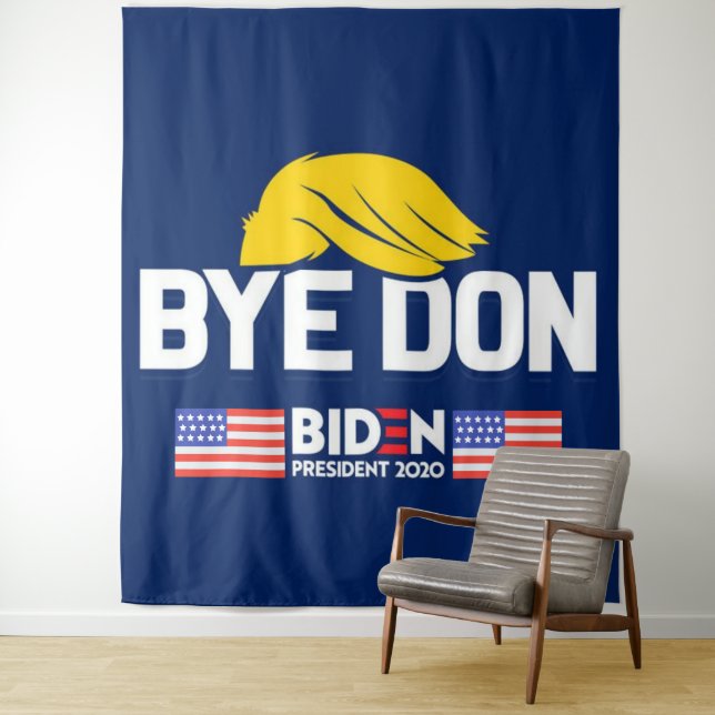 Bye Don BIDEN 2020 President HARRIS Wandteppich (Beispiel)