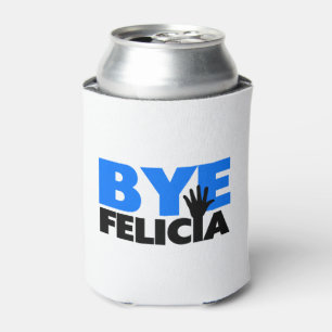 Bye Felicia Hand Wave Bold Blue Dosenkühler