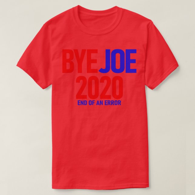 Byejoe 2020 T-Shirt (Design vorne)