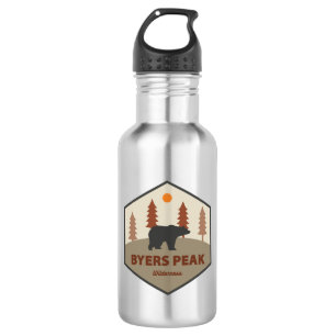 Byers Peak Wilderness Colorado Bear Edelstahlflasche
