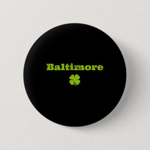Byltimore Md irischer Stolz Shamrock St Patricks D Button