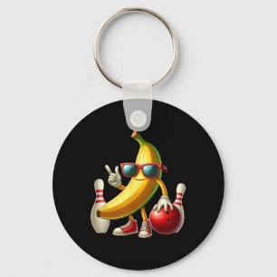 Bynana Sungles Bowling Funny Fruit Sport P Schlüsselanhänger