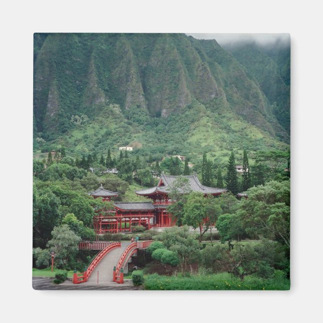 Byodo-In Temple, Oakahu, Hawaii - Magnet (Vorne)