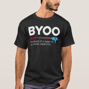 Byoo den Ton des Lasers, wenn Sie Lasertag Pla hör T-Shirt