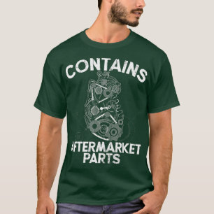 Bypass-Operation am offenen Herzen enthält Teile T-Shirt