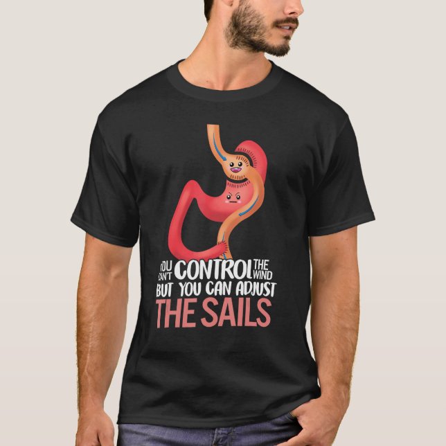 Bypass-Operation Magenspülung Adjustieren die Sege T-Shirt (Vorderseite)