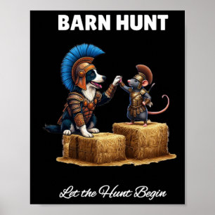 Byrn Hunt Lover - Niedlicher Rat und Grenzschutz Poster