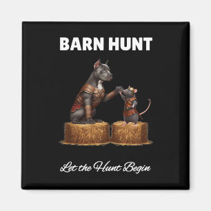 Byrn Hunt Lover - Niedlicher Warriorrat und Cane C Magnet