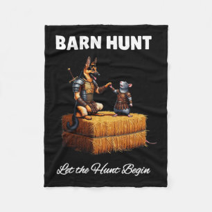 Byrn Hunt Lover - Niedlicher Warriorrat und deutsc Fleecedecke