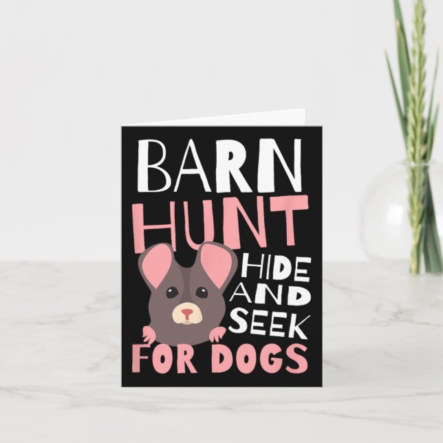 Byrn Hunt verborgen und suchen Design rn Hunt Karte (Vorderseite)
