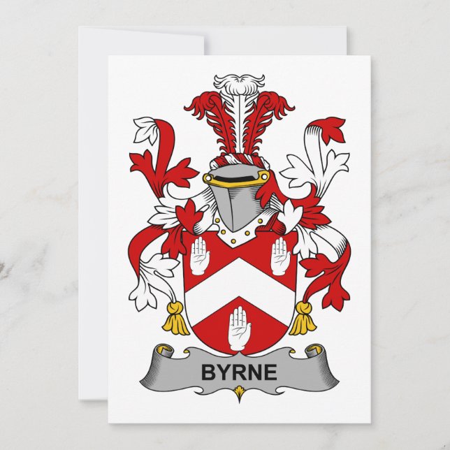 Byrne Familienwappen (Vorderseite)