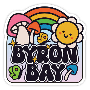 Byron Bay, NSW Australien Sticker