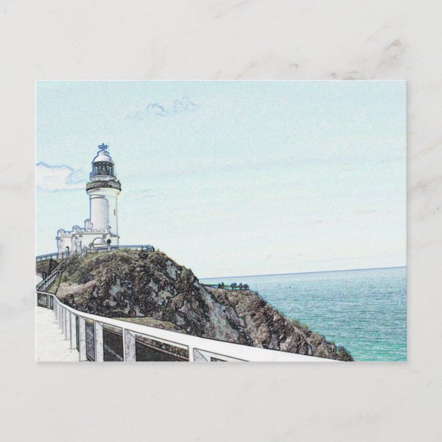 Byron Bay Postkarte (Vorderseite)