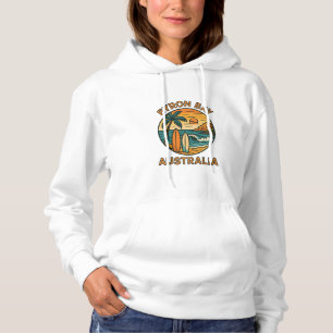 Byron Bay Sonnenaufgang – Küsten-Sommer-Vibes Aust Hoodie