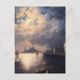 Byron in Venedig von Ivan Aivazovsky Postkarte
