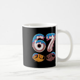 Bysebyll 67 - Eis-Tropfen 67 Meme Lustiger Spieler Kaffeetasse