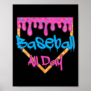 Bysebyll All Day Drip Home Plate Eiscreme Poster