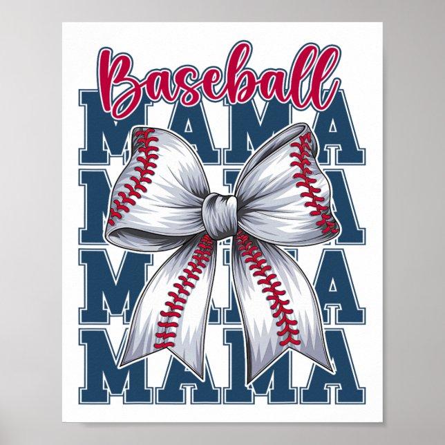 Bysebyll Coquette Bow Bysebyll Mama Bysebyll Mama  Poster (Vorne)