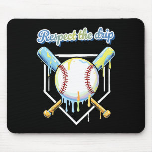 Bysebyll Drip Boy Home Plate Jugend Bysebyll Respe Mousepad