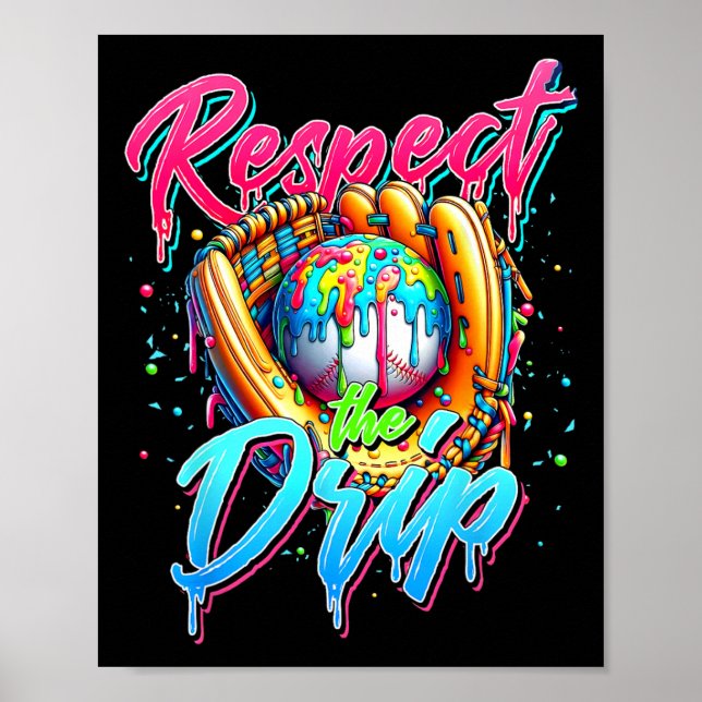 Bysebyll Drip Boys Eiscreme-Drip-Jugend Respekt Th Poster (Vorne)