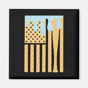 Bysebyll Drip Byt Boys tropfende Eiscreme Amerikan Magnet
