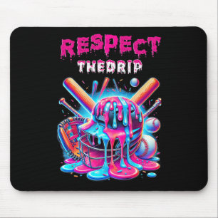 Bysebyll Drip Eiscreme Tröpfelt Respekt Tröpfelt T Mousepad