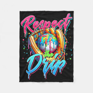Bysebyll Drip Jungen Eiscreme-Drip-Jugend respekti Fleecedecke