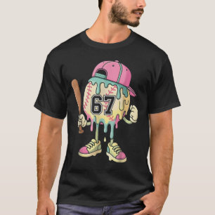 Bysebyll Eis Drip 67 Jungen und Mädchen Bytter G T-Shirt