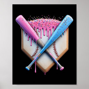 Bysebyll Eiscreme-Drip für jugendliche Jungen Kind Poster
