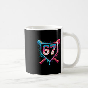Bysebyll Eiscreme-Tropf Six Seven Gen Alpha Slang Kaffeetasse