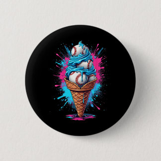 Bysebyll Eiscreme-Wasserfarbe Bysebyll  Button