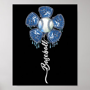 Bysebyll Flower Drip Eiscreme Streusel Bysebyll  Poster