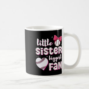 Bysebyll Kleine Schwester größter Fan Bysebyll Mäd Kaffeetasse