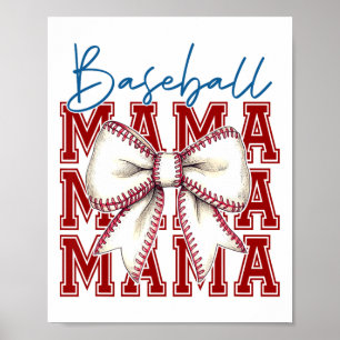 Bysebyll Mama Bow Graphic Unique Design Poster
